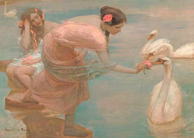 3AA4369 - Rupert Bunny - A Summer Morning