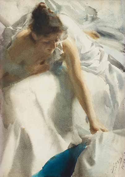 3AA5228 - Anders Zorn - The Artist’s Wife