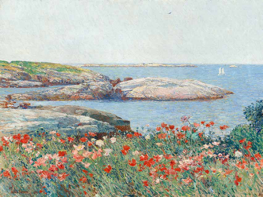 3AA5236 - Childe Hassam - Poppies, Isles of Shoals