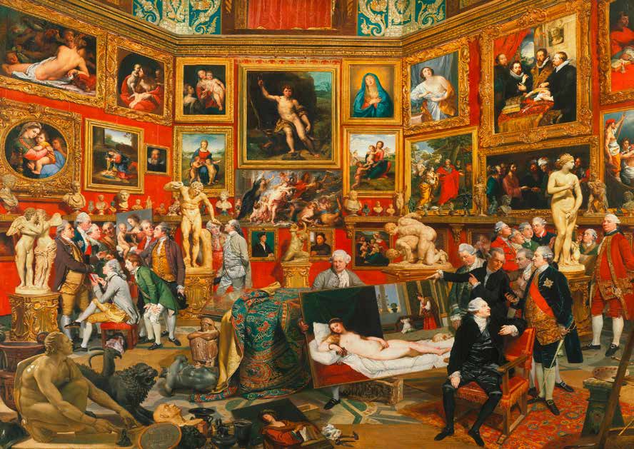 3AA5633 - Johan Zoffany - Tribuna of the Uffizi