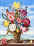 3AA5639 - Ambrosius Bosschaert the Elder - Bouquet of Flowers on a Ledge