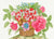 3AA5678 - Anonymous - Basket of blooming flowers
