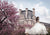 3AP5619 - Haute Photo Collection - Young Woman at the Chateau de Chambord