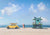 3AP5623 - Gasoline Images - Waiting for the Waves, Miami Beach