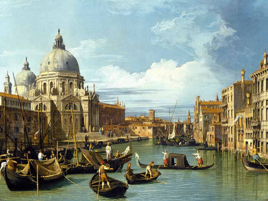 3CA1597 - CANALETTO - The Entrance to the Grand Canal, Venice