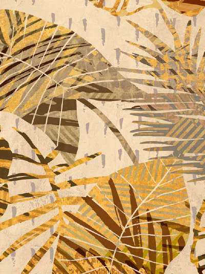 3CG6356 - EVE C. GRANT - Golden Palms Panel I