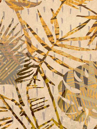 3CG6357 - EVE C. GRANT - Golden Palms Panel II