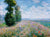 3CM019 - Claude Monet - Meadow with Poplars (detail)