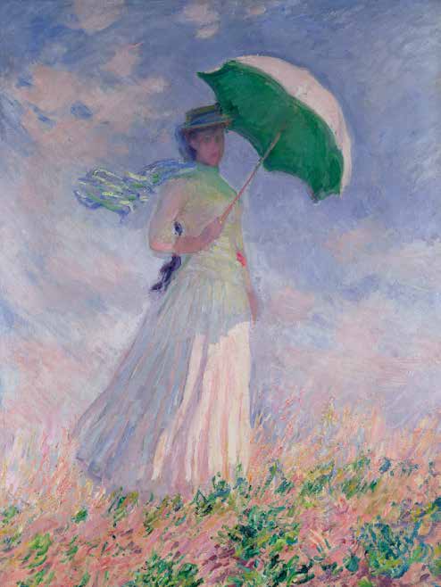 3CM025 - Claude Monet - Woman with a Parasol (Right)