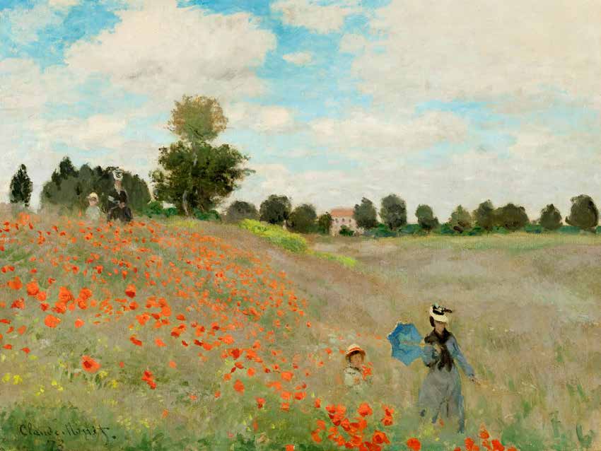 3CM031 - Claude Monet - Coquelicots