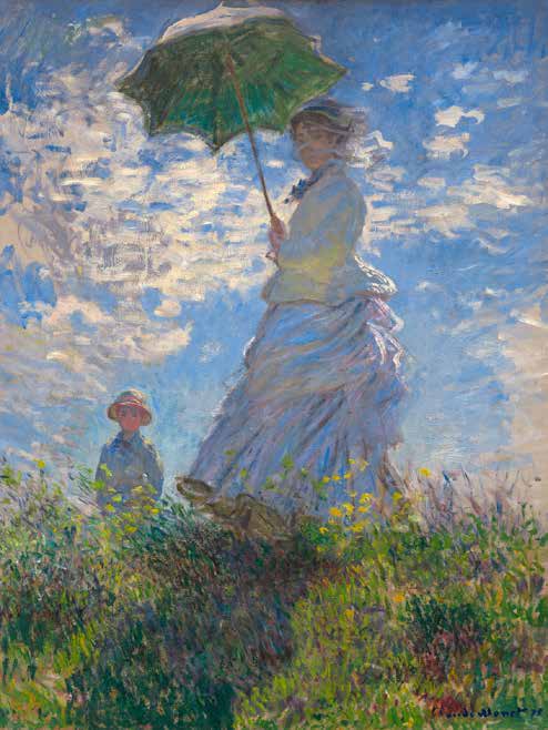 3CM1034 - Claude Monet - Femme à l’ombrelle