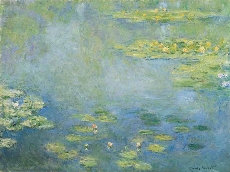 3CM1509 - CLAUDE MONET - Waterlilies
