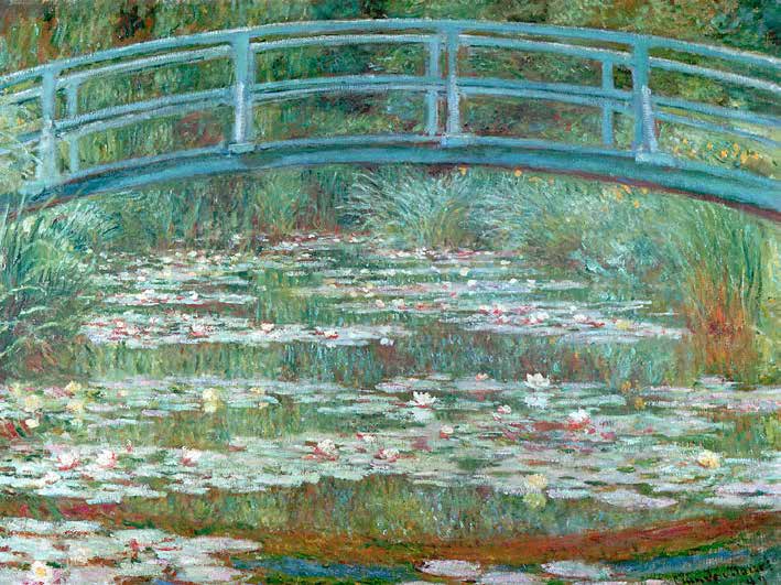 3CM1525 - Claude Monet - Water Lily Pool