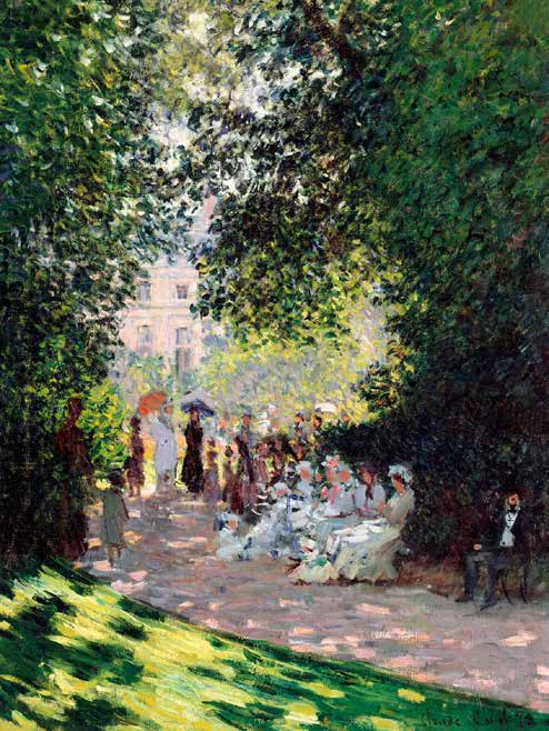 3CM2175 - Claude Monet - The Parc Monceau