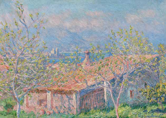 3CM5025 - Claude Monet - Gardener’s House at Antibes