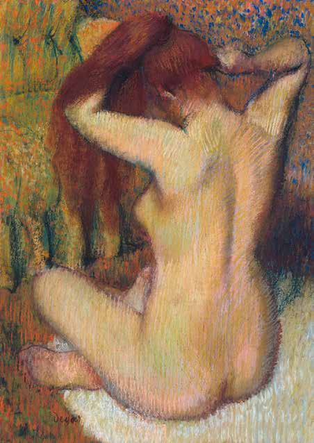 3ED5217 - EDGAR DEGAS - Woman Combing her Hair
