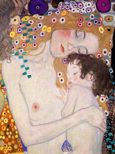3GK1578 - GUSTAV KLIMT - Le Tre età della donna (detail)