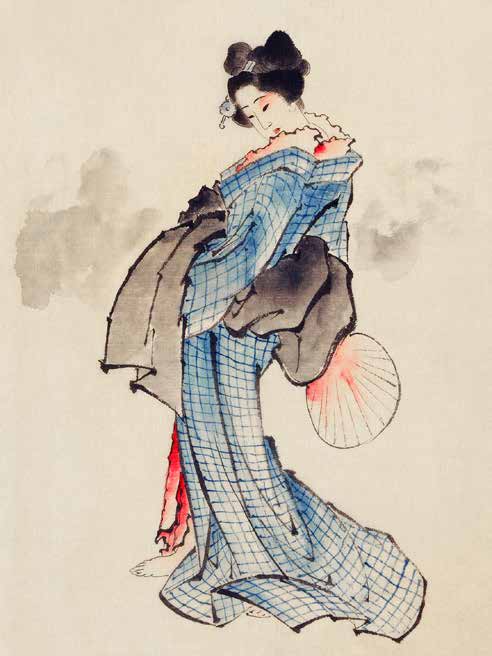 3HK5453 - Katsushika Hokusai - Courtesan