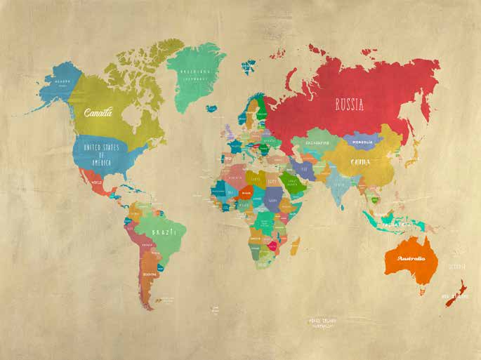 3JO5553 - Joannoo - Hipster Map of the World