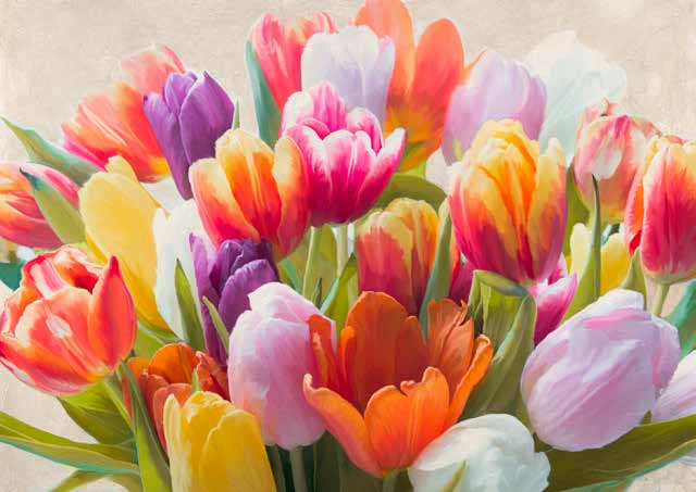 3LC5824 - Luca Villa - Spring Tulips