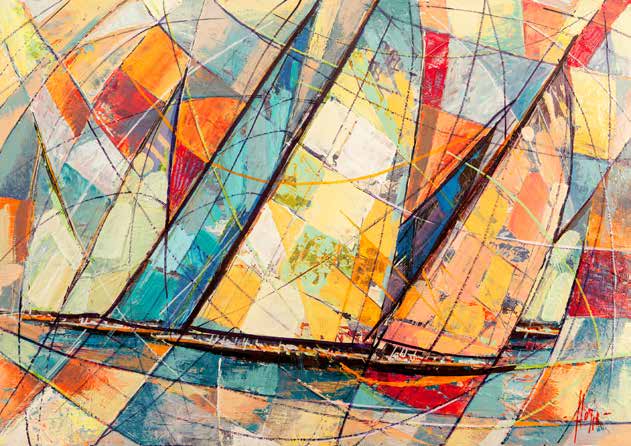 3LR6260 - Luigi Florio - Regata futurista