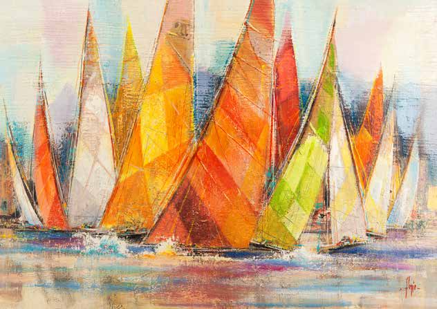3LR6261 - Luigi Florio - Regata di colori
