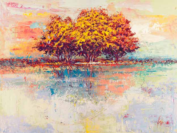 3LR6264 - Luigi Florio - Alberi nel sole