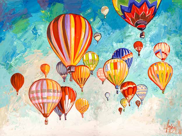 3LR6364 - Luigi Florio - Danza di mongolfiere