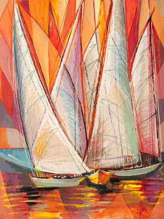 3LR6368 - Luigi Florio - Vele all’alba