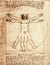3LV152 - LEONARDO DA VINCI - Vitruvian Man