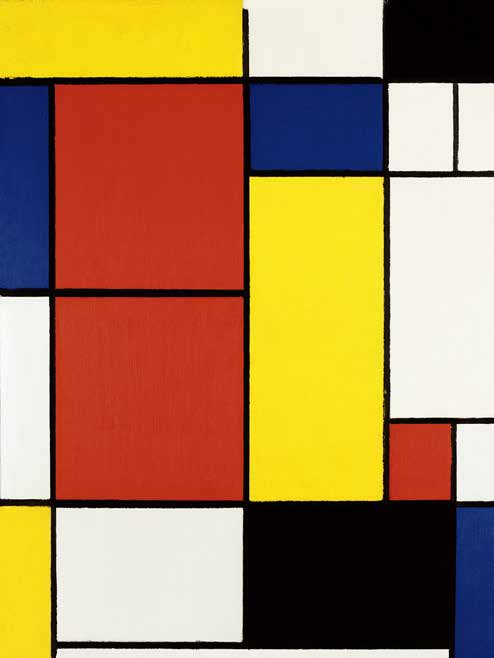 3MON2116 - Piet Mondrian - Composition II