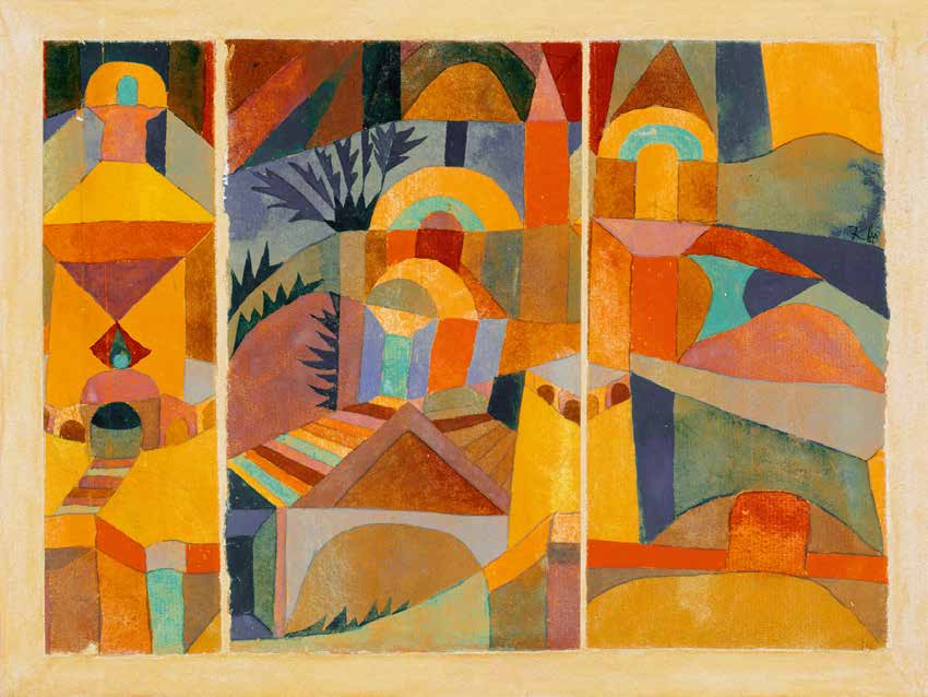 3PK2101 - Paul Klee - Temple Gardens