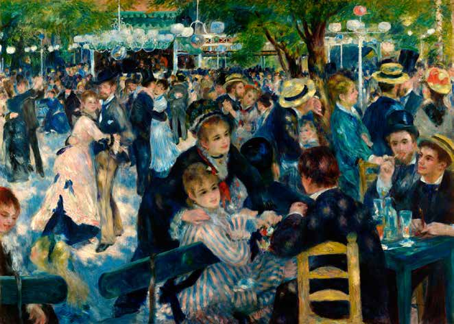 3PR1559 - PIERRE-AUGUSTE RENOIR - Dance at Le Moulin de la Galette