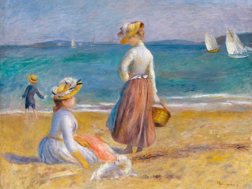 3PR1966 - Pierre-Auguste Renoir - Figures on the Beach