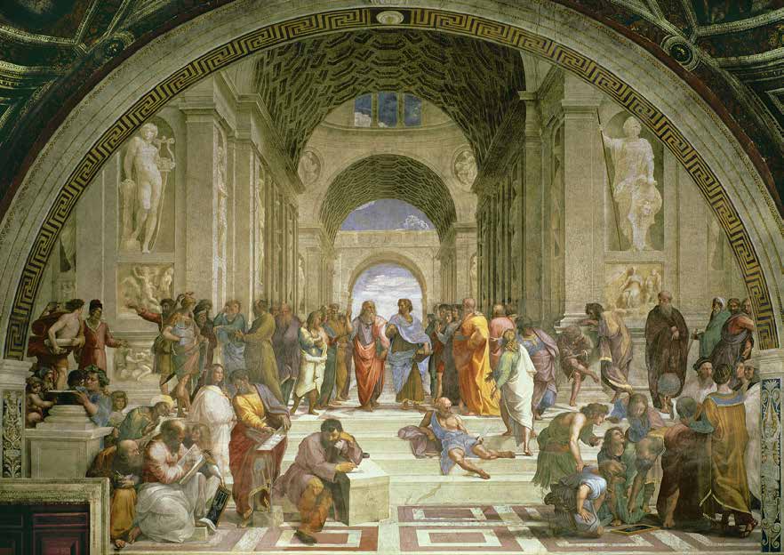 3RF3737 - Raffaello - Scuola di Atene