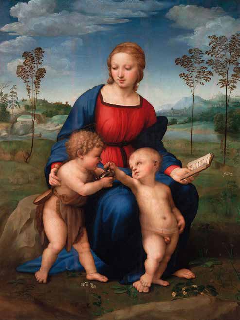 3RF4276 - Raffaello - Madonna del cardellino
