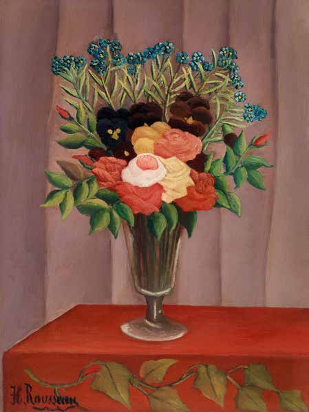 3RU5641 - Henri Rousseau - Bouquet of Flowers