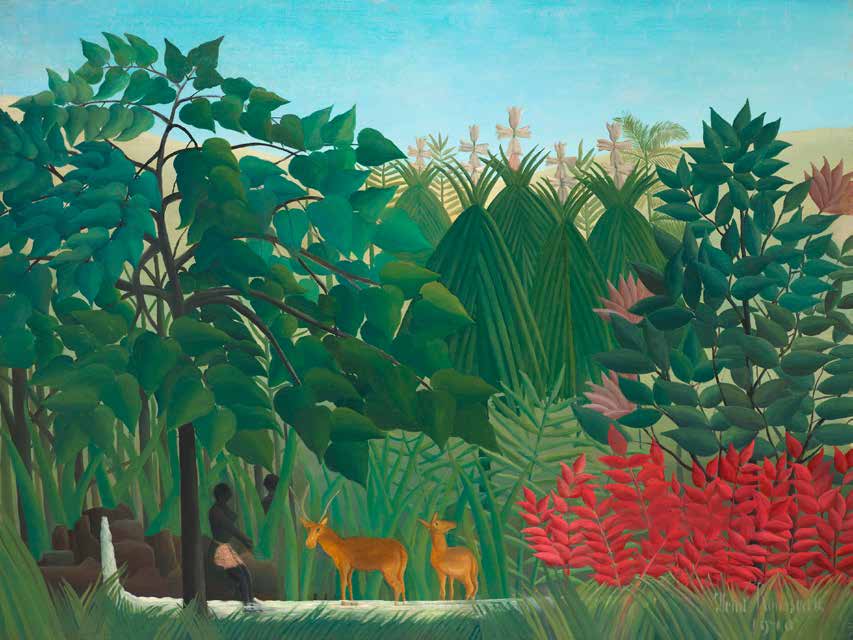 3RU5745 - Henri Rousseau - The Waterfall