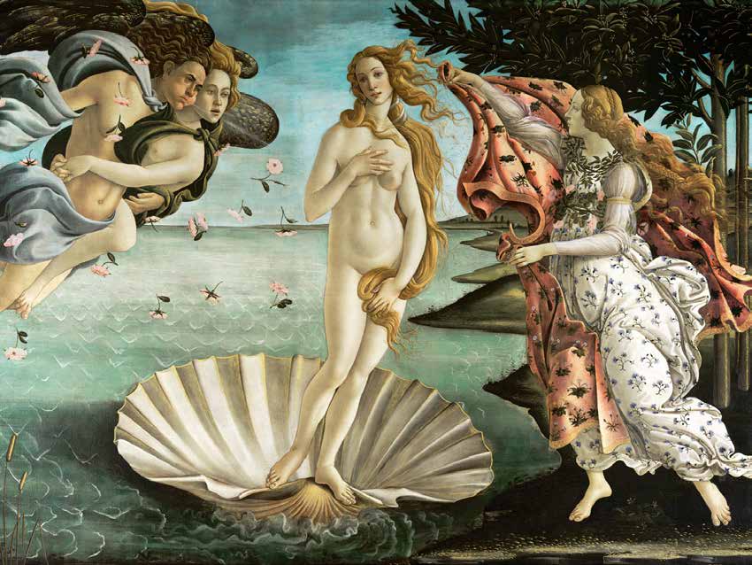 3SB144 - SANDRO BOTTICELLI - La nascita di Venere