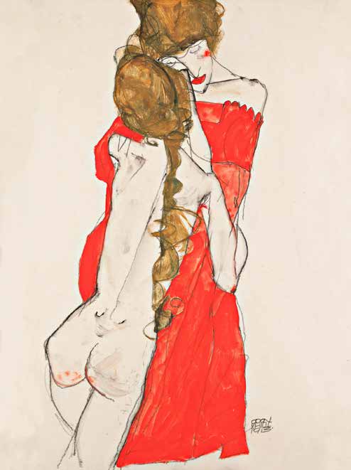 3SC5741 - Egon Schiele - Mother and Daughter