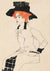 3SC6328 - Egon Schiele - Portrait of a Woman