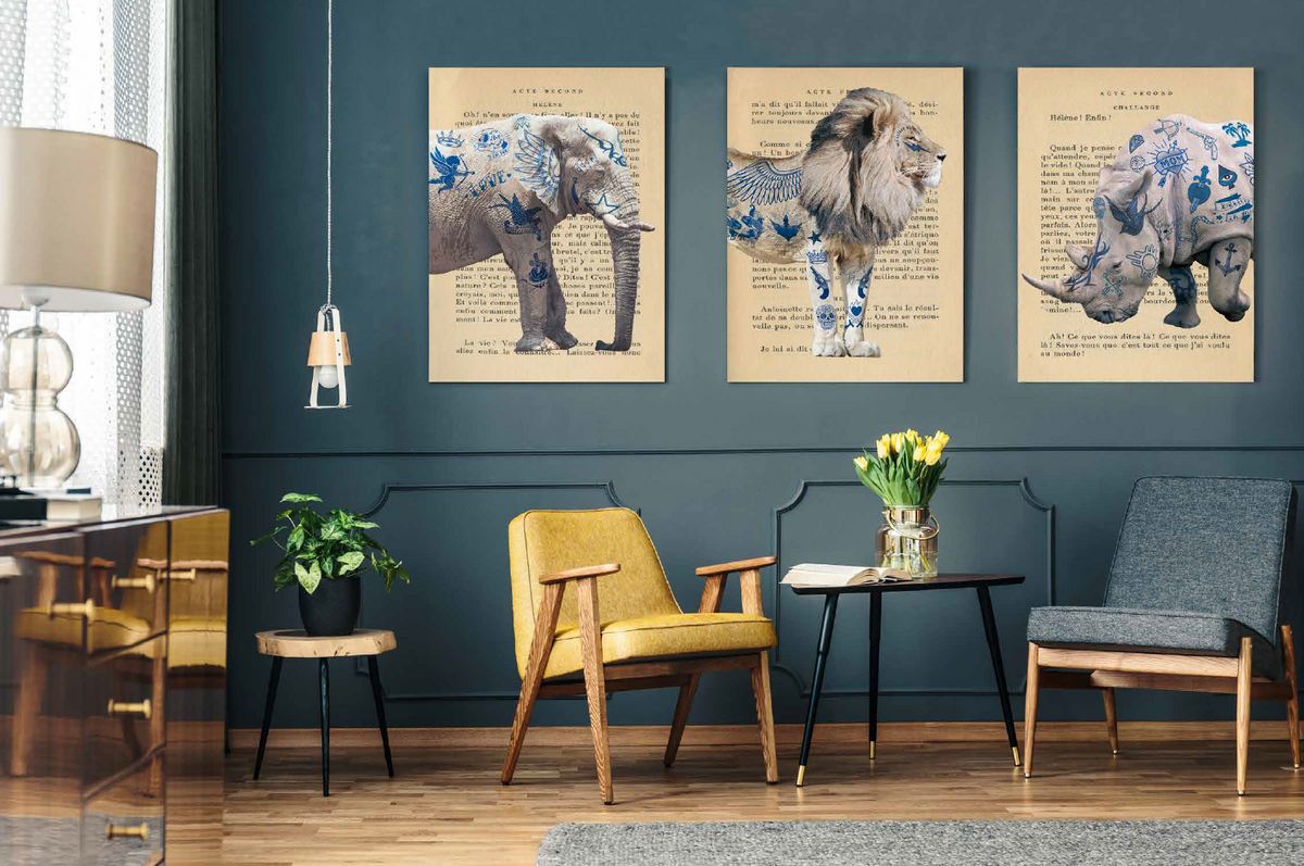 3SH5064 - STEVEN HILL - Tattooed Savannah III