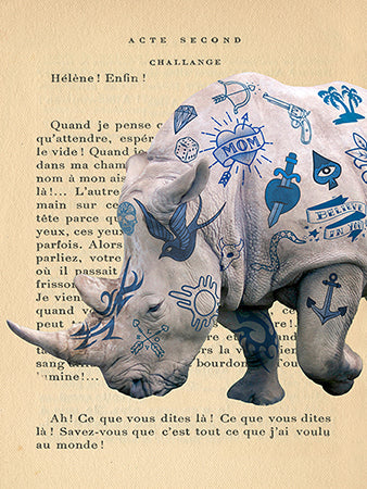 3SH5064 - STEVEN HILL - Tattooed Savannah III