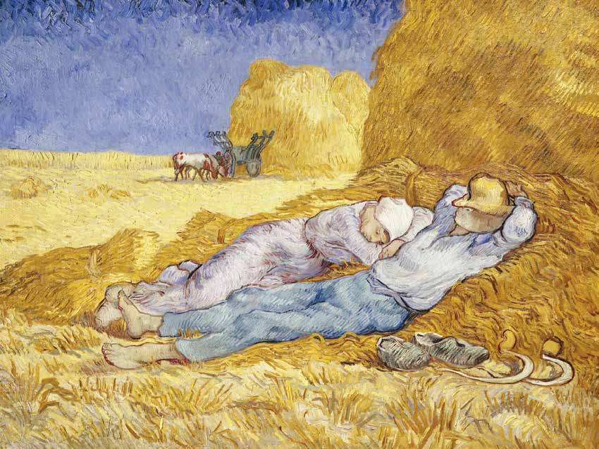 3VG032 - VINCENT VAN GOGH - Noon: Rest