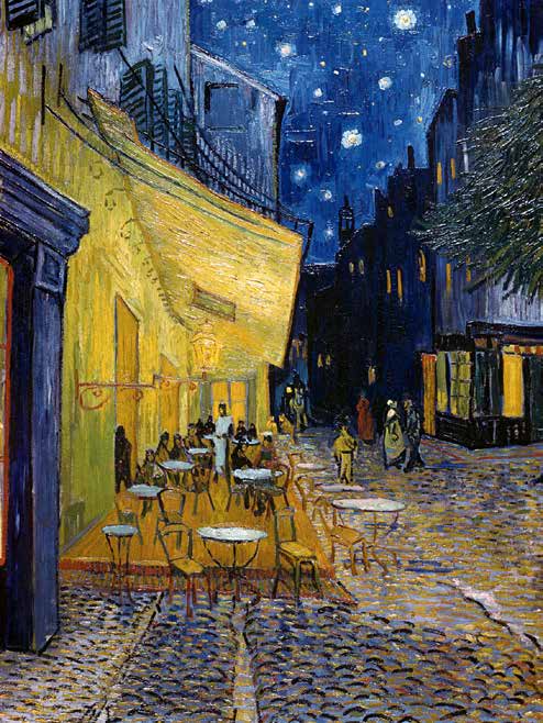 3VG116 VINCENT VAN GOGH Cafe Terrace at Night PictureFramingStudio