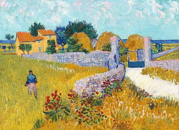 3VG5026 - Vincent van Gogh - Farmhouse in Provence