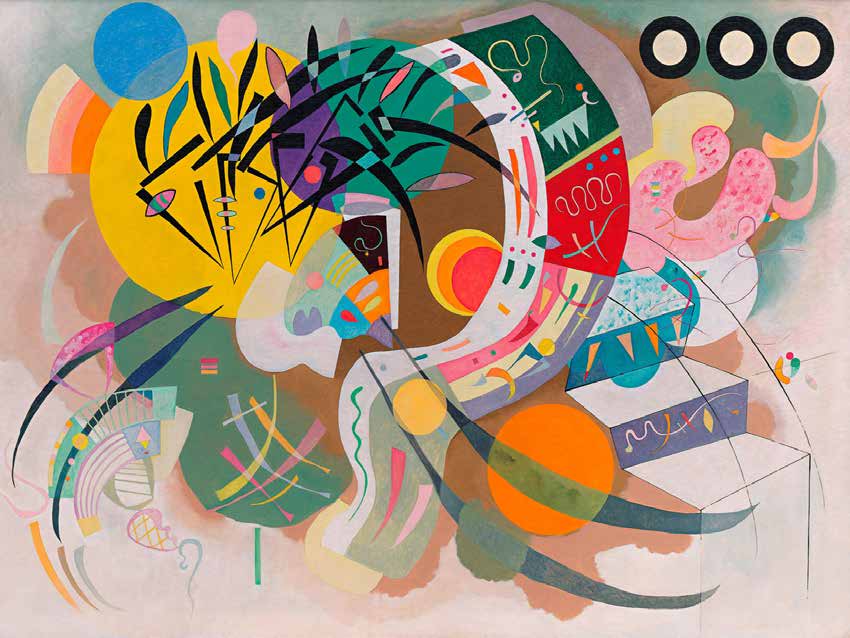 3WK3957 - Wassily Kandinsky - Dominant Curve