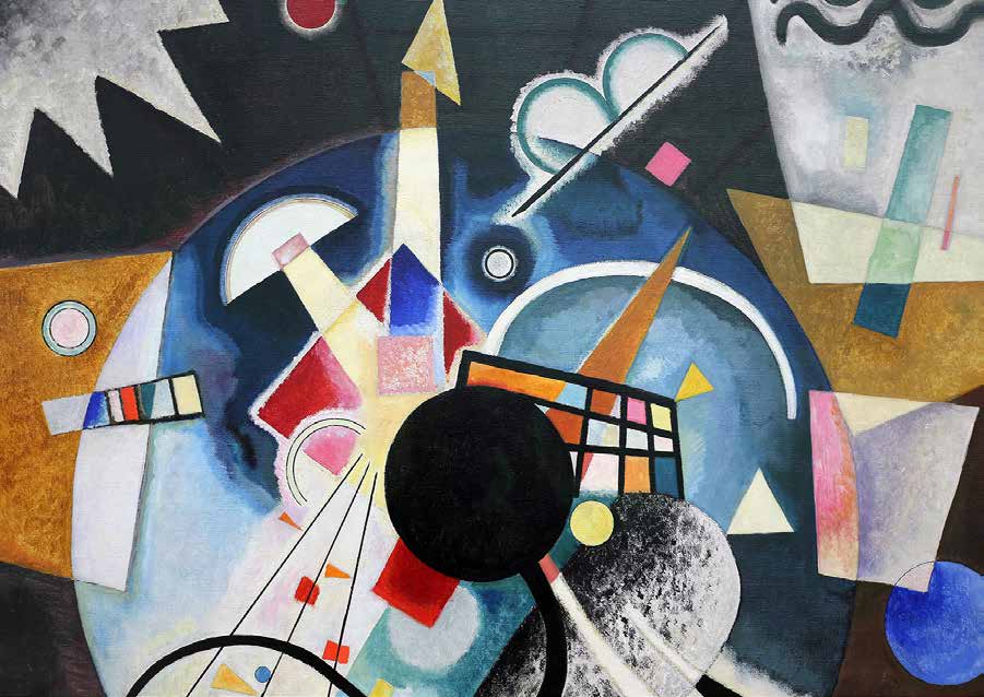 3WK4344 - Wassily Kandinsky - A Center (detail)