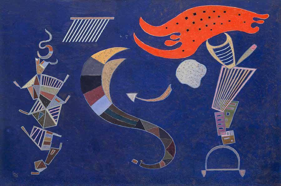 3WK5206 - Wassily Kandinsky - La flèche, 1943 (Februar)