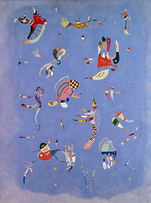 3WK5446 - Wassily Kandinsky - Blue Sky